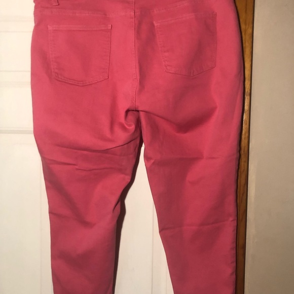 Talbots Coral Pink Simply Flattering Collection Pants - Picture 5 of 7